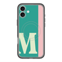スリムプロテクションプレミアムケース with MagSafe［ オリジナル - initial color line - M green ］