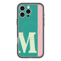 スリムプロテクションプレミアムケース with MagSafe［ オリジナル - initial color line - M green ］