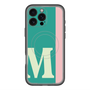 スリムプロテクションプレミアムケース with MagSafe［ オリジナル - initial color line - M green ］