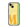 スリムプロテクションプレミアムケース with MagSafe［ オリジナル - initial color line - M yellow ］