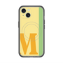 スリムプロテクションプレミアムケース with MagSafe［ オリジナル - initial color line - M yellow ］