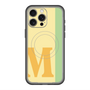 スリムプロテクションプレミアムケース with MagSafe［ オリジナル - initial color line - M yellow ］