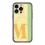 スリムプロテクションプレミアムケース with MagSafe［ オリジナル - initial color line - M yellow ］