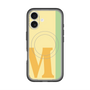 スリムプロテクションプレミアムケース with MagSafe［ オリジナル - initial color line - M yellow ］