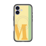 スリムプロテクションプレミアムケース with MagSafe［ オリジナル - initial color line - M yellow ］