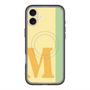 スリムプロテクションプレミアムケース with MagSafe［ オリジナル - initial color line - M yellow ］