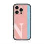 スリムプロテクションプレミアムケース with MagSafe［ オリジナル - initial color line - N pink ］