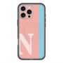 スリムプロテクションプレミアムケース with MagSafe［ オリジナル - initial color line - N pink ］