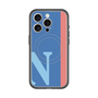 スリムプロテクションプレミアムケース with MagSafe［ オリジナル - initial color line - N blue ］