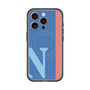 スリムプロテクションプレミアムケース with MagSafe［ オリジナル - initial color line - N blue ］