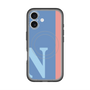 スリムプロテクションプレミアムケース with MagSafe［ オリジナル - initial color line - N blue ］