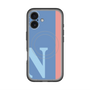 スリムプロテクションプレミアムケース with MagSafe［ オリジナル - initial color line - N blue ］