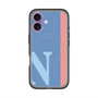スリムプロテクションプレミアムケース with MagSafe［ オリジナル - initial color line - N blue ］