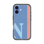 スリムプロテクションプレミアムケース with MagSafe［ オリジナル - initial color line - N blue ］