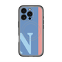 スリムプロテクションプレミアムケース with MagSafe［ オリジナル - initial color line - N blue ］