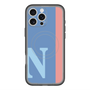 スリムプロテクションプレミアムケース with MagSafe［ オリジナル - initial color line - N blue ］