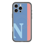 スリムプロテクションプレミアムケース with MagSafe［ オリジナル - initial color line - N blue ］