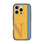 スリムプロテクションプレミアムケース with MagSafe［ オリジナル - initial color line - N orange ］