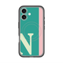 スリムプロテクションプレミアムケース with MagSafe［ オリジナル - initial color line - N green ］