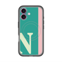 スリムプロテクションプレミアムケース with MagSafe［ オリジナル - initial color line - N green ］