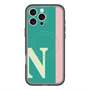 スリムプロテクションプレミアムケース with MagSafe［ オリジナル - initial color line - N green ］