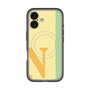 スリムプロテクションプレミアムケース with MagSafe［ オリジナル - initial color line - N yellow ］