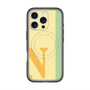 スリムプロテクションプレミアムケース with MagSafe［ オリジナル - initial color line - N yellow ］
