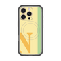 スリムプロテクションプレミアムケース with MagSafe［ オリジナル - initial color line - N yellow ］
