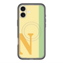 スリムプロテクションプレミアムケース with MagSafe［ オリジナル - initial color line - N yellow ］