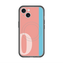 スリムプロテクションプレミアムケース with MagSafe［ オリジナル - initial color line - O pink ］