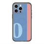 スリムプロテクションプレミアムケース with MagSafe［ オリジナル - initial color line - O blue ］