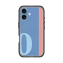 スリムプロテクションプレミアムケース with MagSafe［ オリジナル - initial color line - O blue ］