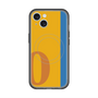 スリムプロテクションプレミアムケース with MagSafe［ オリジナル - initial color line - O orange ］