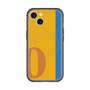スリムプロテクションプレミアムケース with MagSafe［ オリジナル - initial color line - O orange ］