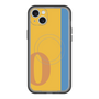 スリムプロテクションプレミアムケース with MagSafe［ オリジナル - initial color line - O orange ］