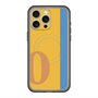 スリムプロテクションプレミアムケース with MagSafe［ オリジナル - initial color line - O orange ］