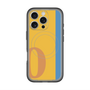 スリムプロテクションプレミアムケース with MagSafe［ オリジナル - initial color line - O orange ］