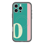 スリムプロテクションプレミアムケース with MagSafe［ オリジナル - initial color line - O green ］