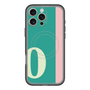 スリムプロテクションプレミアムケース with MagSafe［ オリジナル - initial color line - O green ］
