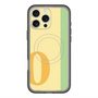 スリムプロテクションプレミアムケース with MagSafe［ オリジナル - initial color line - O yellow ］