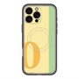 スリムプロテクションプレミアムケース with MagSafe［ オリジナル - initial color line - O yellow ］