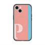 スリムプロテクションプレミアムケース with MagSafe［ オリジナル - initial color line - P pink ］