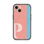スリムプロテクションプレミアムケース with MagSafe［ オリジナル - initial color line - P pink ］