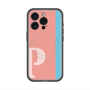 スリムプロテクションプレミアムケース with MagSafe［ オリジナル - initial color line - P pink ］