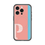 スリムプロテクションプレミアムケース with MagSafe［ オリジナル - initial color line - P pink ］