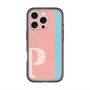 スリムプロテクションプレミアムケース with MagSafe［ オリジナル - initial color line - P pink ］