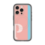 スリムプロテクションプレミアムケース with MagSafe［ オリジナル - initial color line - P pink ］