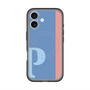 スリムプロテクションプレミアムケース with MagSafe［ オリジナル - initial color line - P blue ］