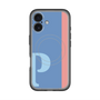 スリムプロテクションプレミアムケース with MagSafe［ オリジナル - initial color line - P blue ］
