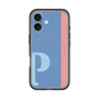 スリムプロテクションプレミアムケース with MagSafe［ オリジナル - initial color line - P blue ］
